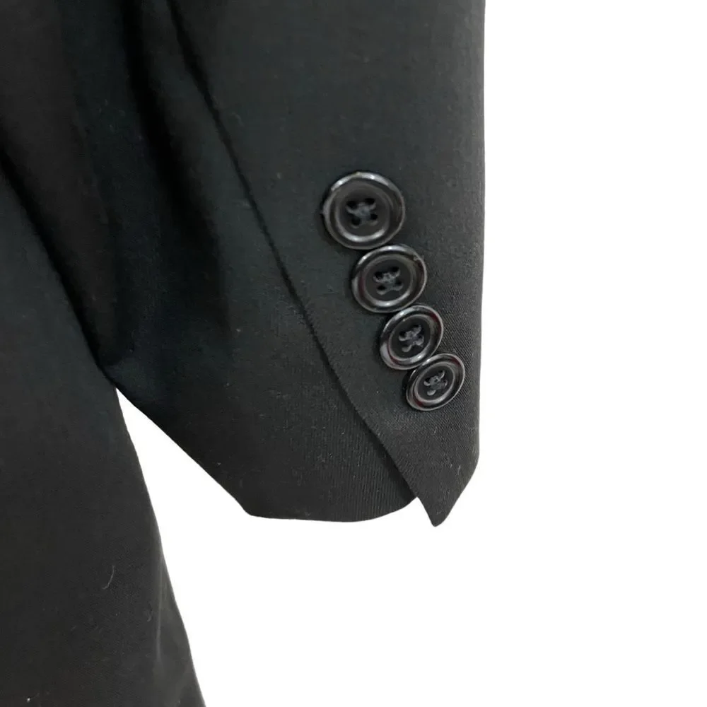 Men’s Jos. A. Bank Mens Black 100% Wool‎ Blazer Size 44L